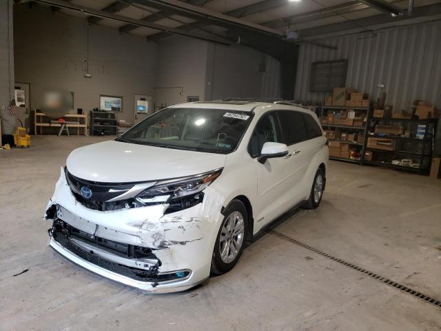 Photo 2 from auction – 2021 TOYOTA SIENNA XLE with VIN 5TDESKFCXMS034284