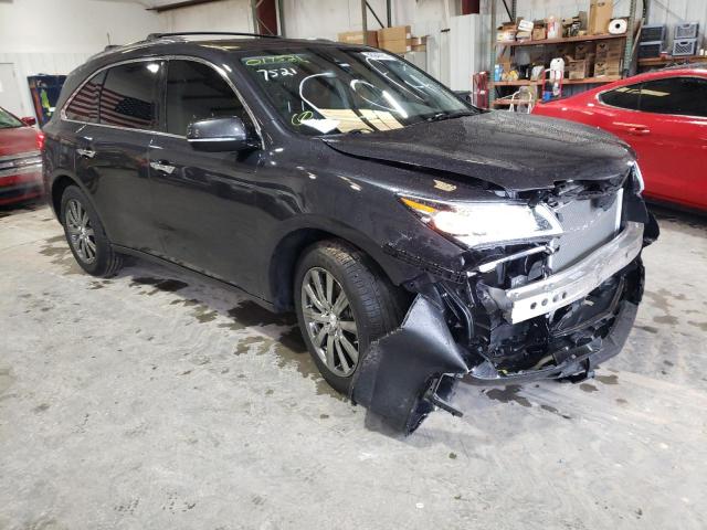 ACURA MDX TECHNO 2016 with VIN 5FRYD3H49GB017521 - Photo from auction