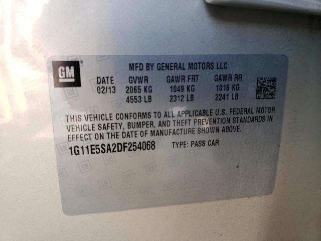 Photo 10 from auction – 2013 CHEVROLET MALIBU 2LT with VIN 1G11E5SA2DF254068