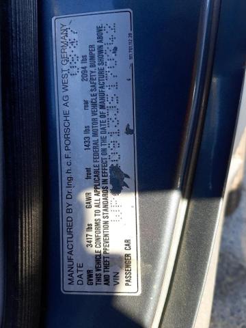 Photo 10 from auction – 1988 PORSCHE 911 CARRER with VIN WP0EB0913JS170242
