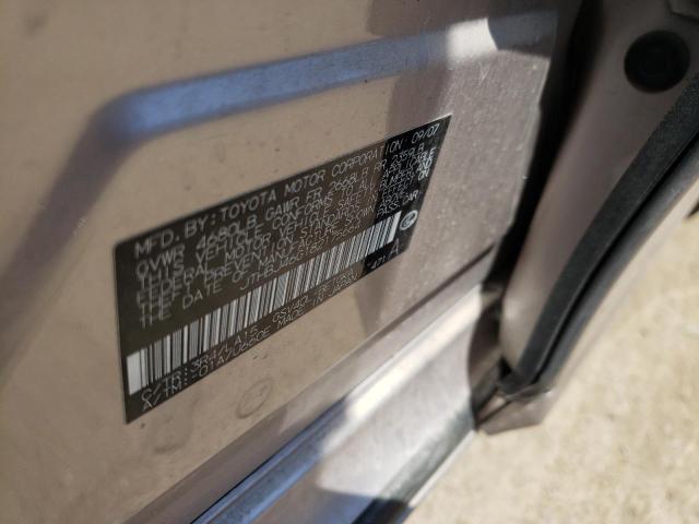 Photo 10 from auction – 2008 LEXUS ES 350 with VIN JTHBJ46G182175664
