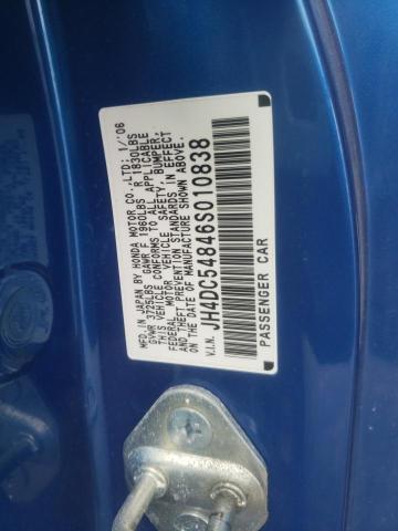 Photo 10 from auction – 2006 ACURA RSX with VIN JH4DC54846S010838