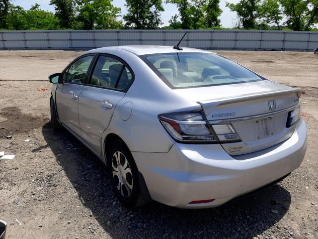 Photo 3 from auction – 2015 HONDA CIVIC HYBR with VIN 19XFB4F21FE001114