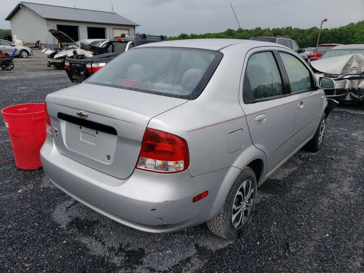 Photo 4 from auction – 2006 CHEVROLET AVEO BASE with VIN KL1TD56636B682922