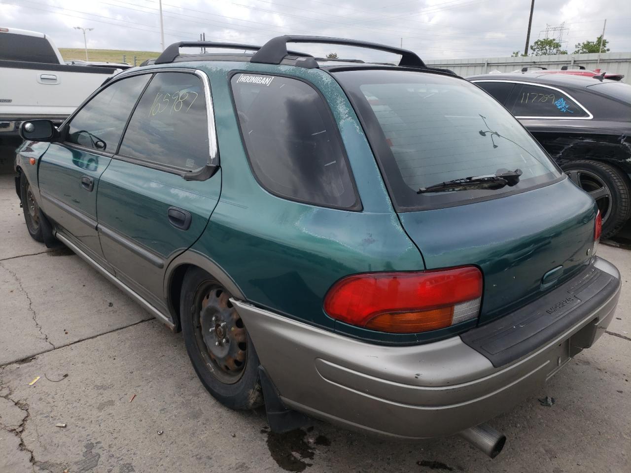 Photo 3 from auction – 1999 SUBARU IMPREZA OU with VIN JF1GF4852XG807647