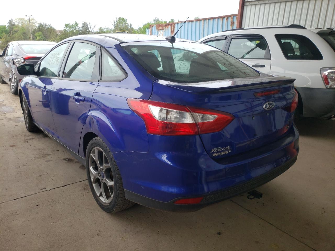 Photo 3 from auction – 2013 FORD FOCUS SE with VIN 1FADP3F26DL308436