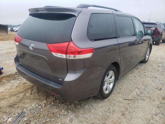 Photo 4 from auction – 2014 TOYOTA SIENNA LE with VIN 5TDKK3DC0ES511768