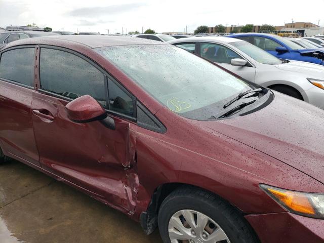 Photo 9 from auction – 2012 HONDA CIVIC LX with VIN 2HGFB2F54CH604591