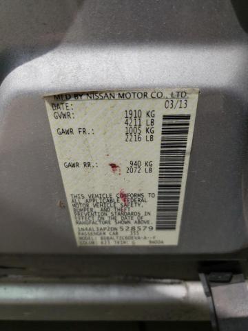 Photo 10 from auction – 2013 NISSAN ALTIMA 2.5 with VIN 1N4AL3AP2DN528579
