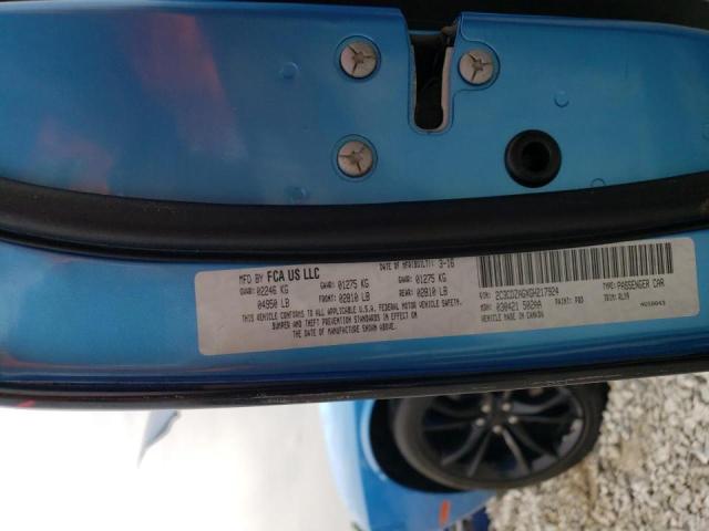 Photo 10 from auction – 2016 DODGE CHALLENGER with VIN 2C3CDZAGXGH217924