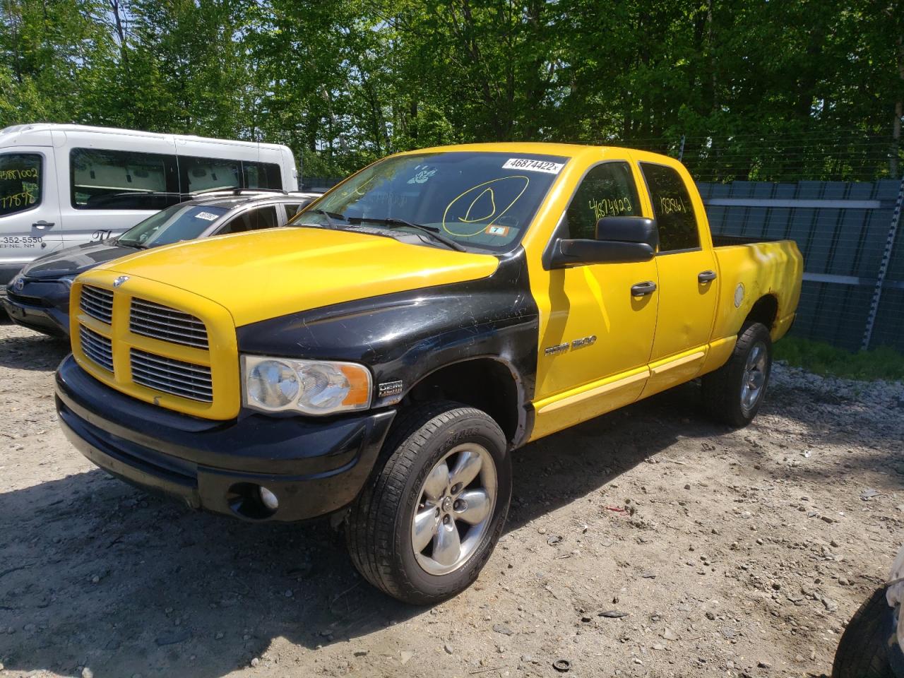 Photo 2 from auction – 2005 DODGE RAM 1500 S with VIN 1D7HU18D95J531242