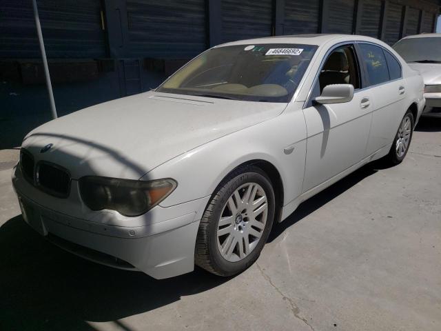 Photo 2 from auction – 2003 BMW 745 I with VIN WBAGL63423DP61582