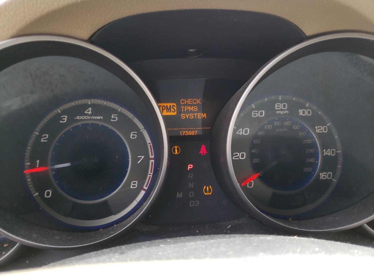 Photo 13 from auction – 2009 ACURA MDX TECHNO with VIN 2HNYD28499H513082