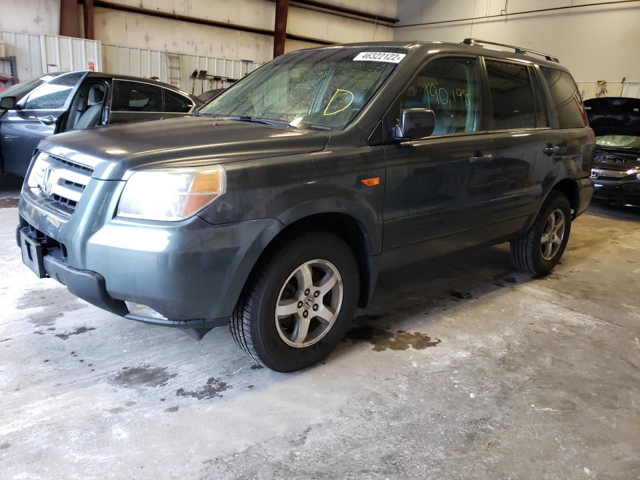 Photo 15 from auction – 2006 HONDA PILOT EX with VIN 2HKYF18756H544031