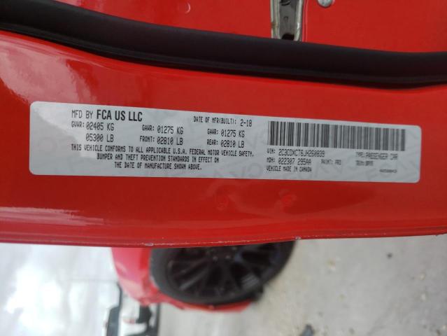 Photo 10 from auction – 2018 DODGE CHARGER R/ with VIN 2C3CDXCT6JH260839