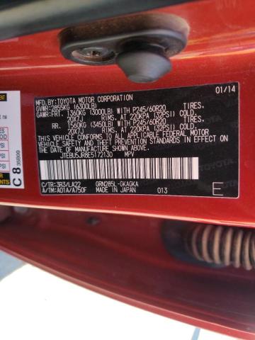 Photo 10 from auction – 2014 TOYOTA 4RUNNER SR with VIN JTEBU5JR8E5172130
