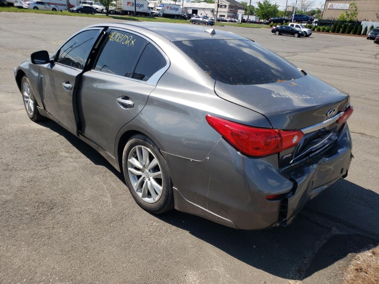 Photo 3 from auction – 2014 INFINITI Q50 BASE with VIN JN1BV7AR2EM685668