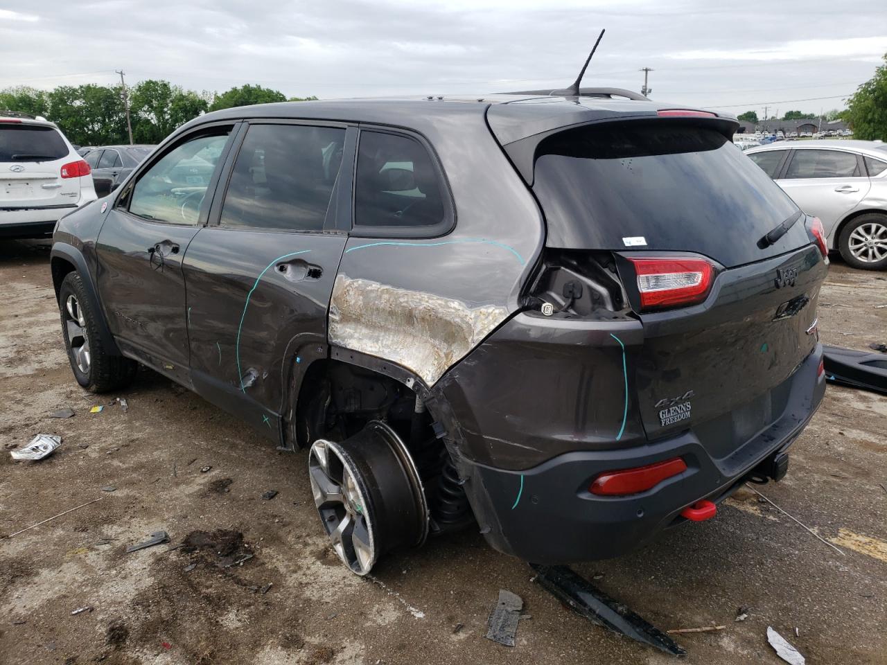 Photo 3 from auction – 2014 JEEP CHEROKEE T with VIN 1C4PJMBS5EW144763