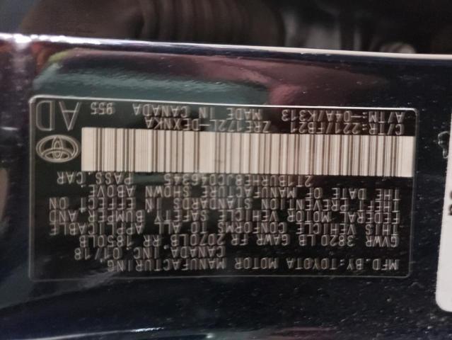 Photo 10 from auction – 2018 TOYOTA COROLLA L with VIN 2T1BURHE8JC046345