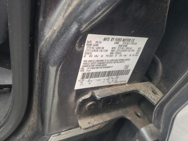 Photo 10 from auction – 2015 FORD F350 SUPER with VIN 1FT8W3BT4FEB48917