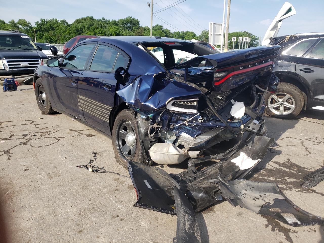 Photo 3 from auction – 2021 DODGE CHARGER PO with VIN 2C3CDXAT2MH526218