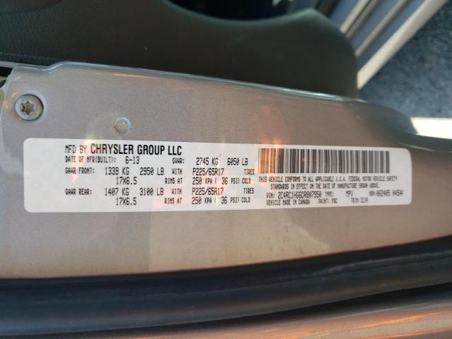 Photo 10 from auction – 2013 CHRYSLER TOWN & COU with VIN 2C4RC1HG6DR807950