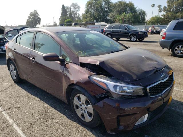 KIA FORTE LX 2017 with VIN 3KPFK4A77HE017341 - Photo from auction