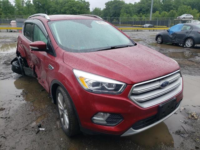 FORD ESCAPE TIT 2018 with VIN 1FMCU0J9XJUA49341 - Photo from auction