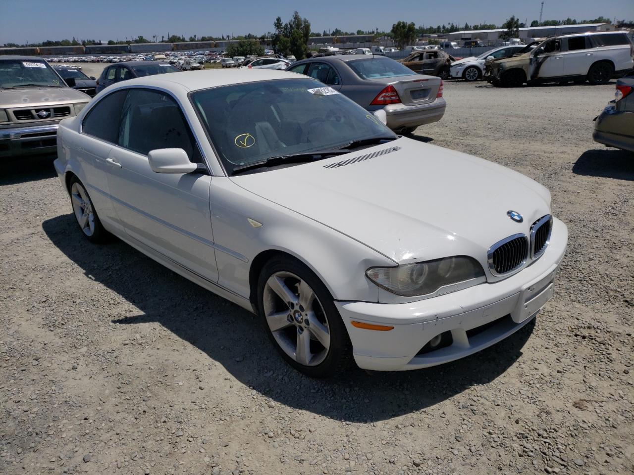 BMW 325 CI 2004 with VIN WBABD33404JY98321 - Photo from auction