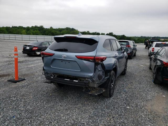 Photo 4 from auction – 2020 TOYOTA HIGHLANDER with VIN 5TDGZRAH8LS009818