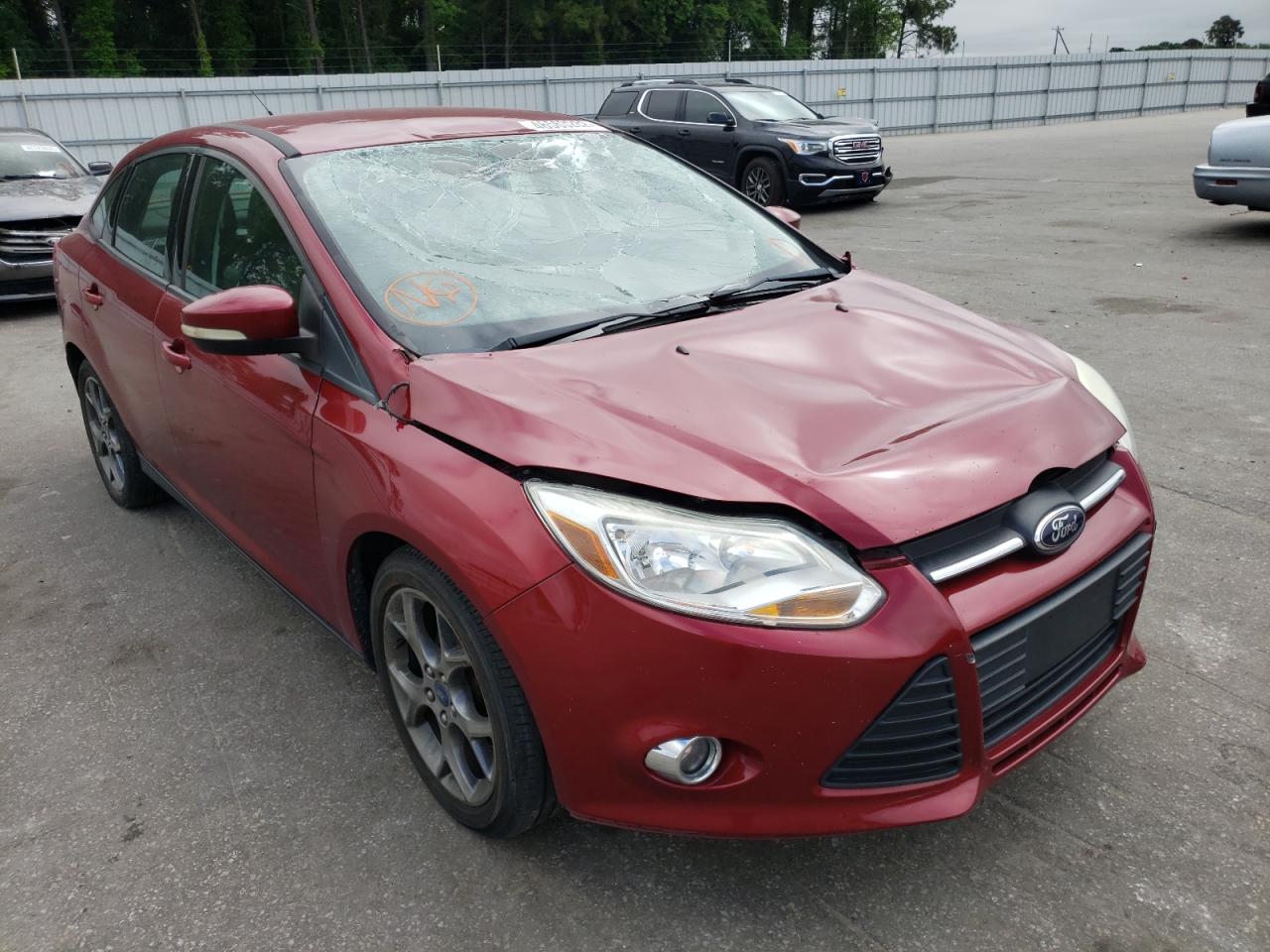 FORD FOCUS SE 2013 with VIN 1FADP3F26DL275079 - Photo from auction