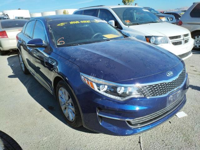 KIA OPTIMA EX 2017 with VIN 5XXGU4L30HG172328 - Photo from auction