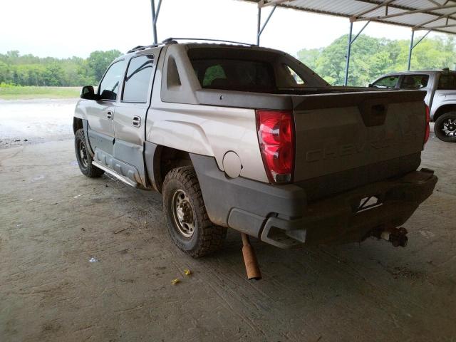 Photo 3 from auction – 2002 CHEVROLET AVALANCHE with VIN 3GNGC23G32G244581