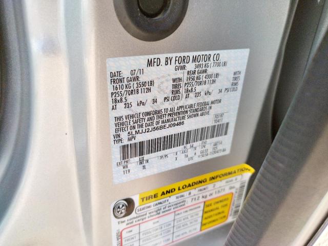 Photo 10 from auction – 2011 LINCOLN NAVIGATOR with VIN 5LMJJ2J56BEJ09486