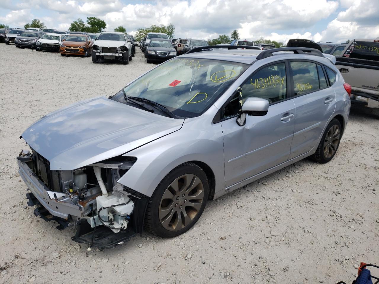 Foto 2 de la subasta – 2014 SUBARU IMPREZA SP con VIN JF1GPAU66E8298924
