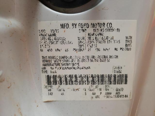 Photo 10 from auction – 2016 FORD F250 SUPER with VIN 1FT7X2A69GEB34186