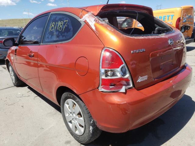 Photo 3 from auction – 2010 HYUNDAI ACCENT BLU with VIN KMHCM3AC7AU168011