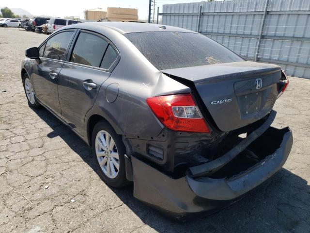 Photo 3 from auction – 2012 HONDA CIVIC EXL with VIN 2HGFB2F92CH537170