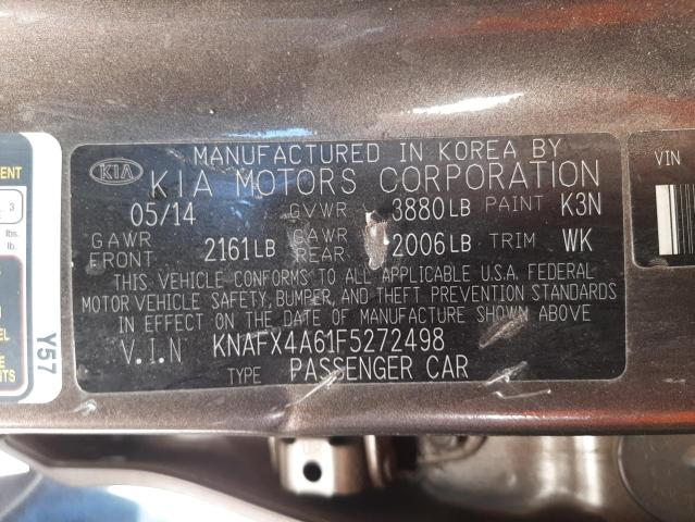 Photo 10 from auction – 2015 KIA FORTE LX with VIN KNAFX4A61F5272498