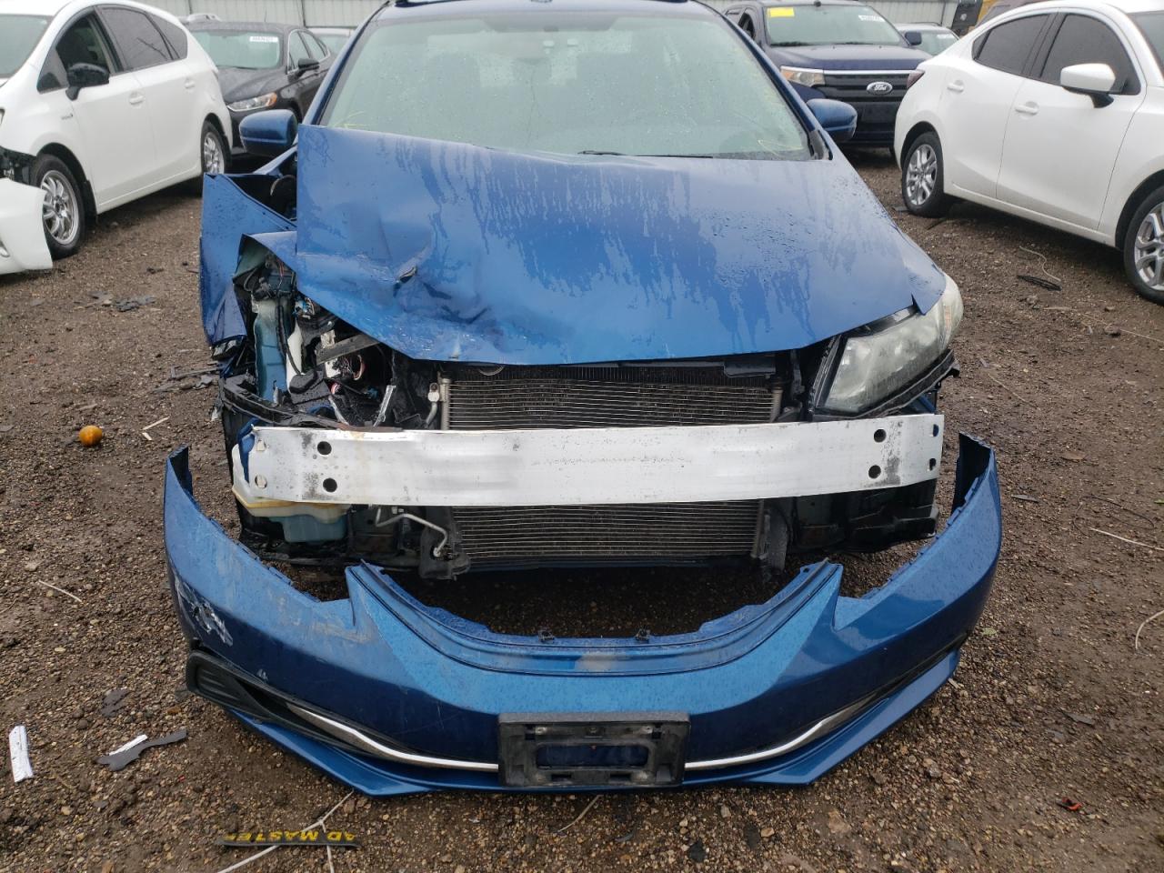 Photo 9 from auction – 2014 HONDA CIVIC LX with VIN 19XFB2F52EE047127