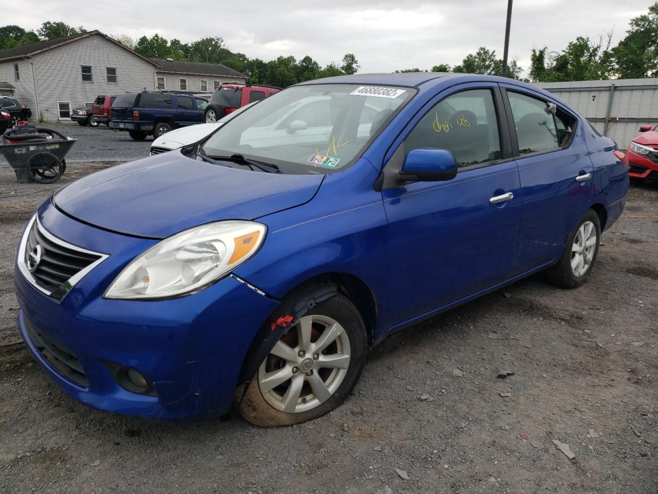 Photo 2 from auction – 2012 NISSAN VERSA S with VIN 3N1CN7AP8CL818802