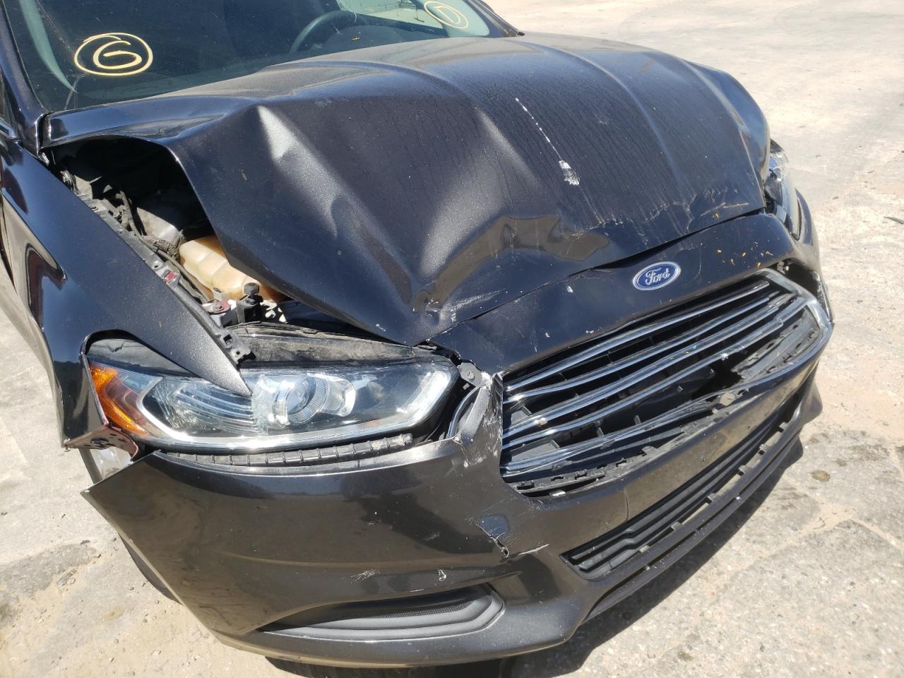 Photo 9 from auction – 2016 FORD FUSION SE with VIN 1FA6P0H77G5115494