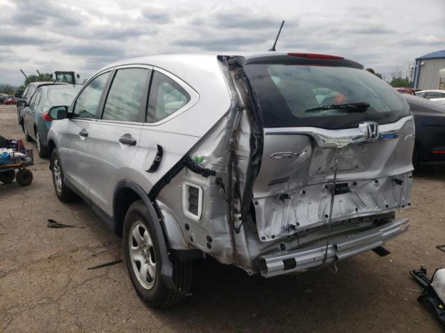 Photo 3 from auction – 2016 HONDA CR-V LX with VIN 2HKRM4H37GH609505