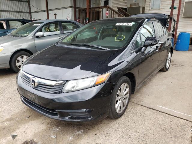 Photo 2 from auction – 2012 HONDA CIVIC EX with VIN 2HGFB2F8XCH301924