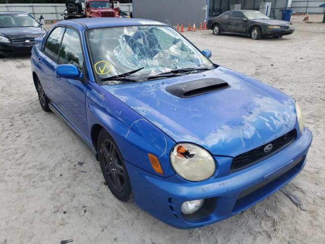SUBARU IMPREZA WR 2003 with VIN JF1GD29663G500302 - Photo from auction