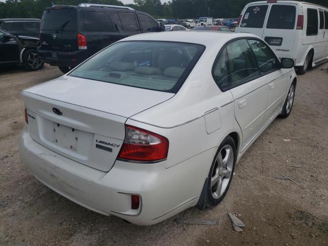 Photo 4 from auction – 2008 SUBARU LEGACY 2.5 with VIN 4S3BL626787218881