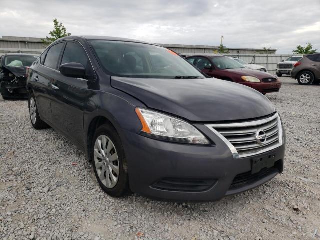 NISSAN SENTRA S 2013 with VIN 3N1AB7AP0DL723992 - Photo from auction