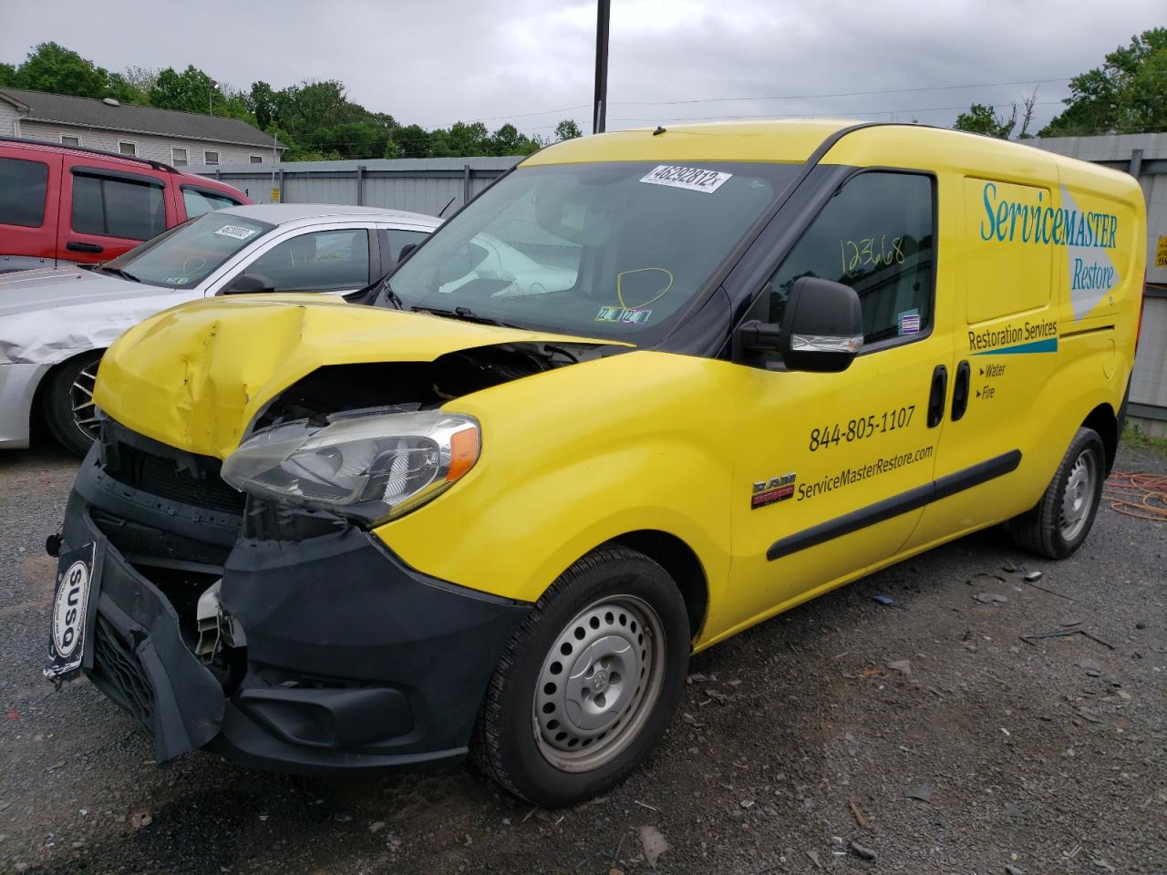 Photo 14 from auction – 2016 RAM PROMASTER with VIN ZFBERFAT5G6C31335