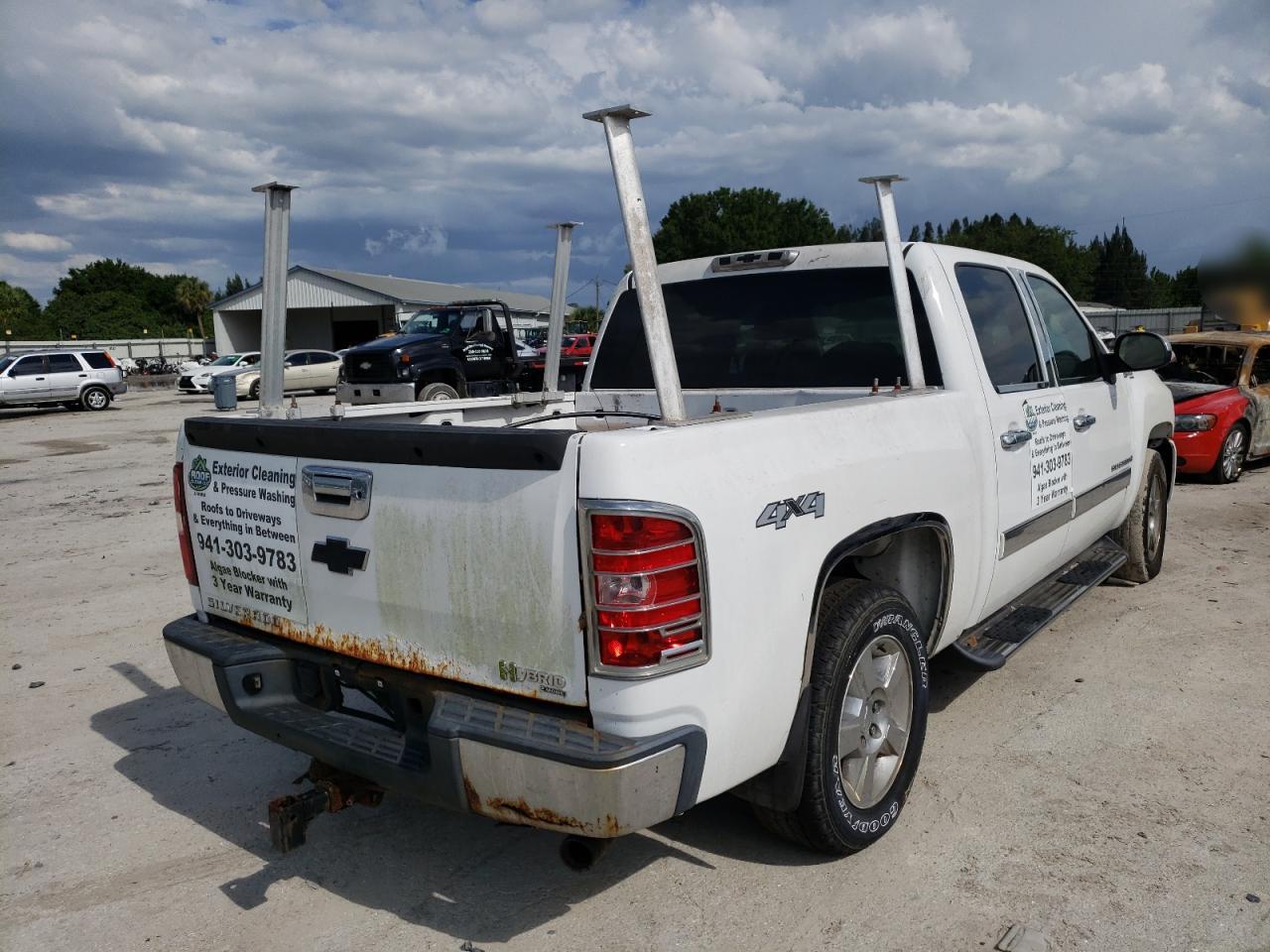 Photo 4 from auction – 2009 CHEVROLET SILVERADO with VIN 2GCFK135291122751