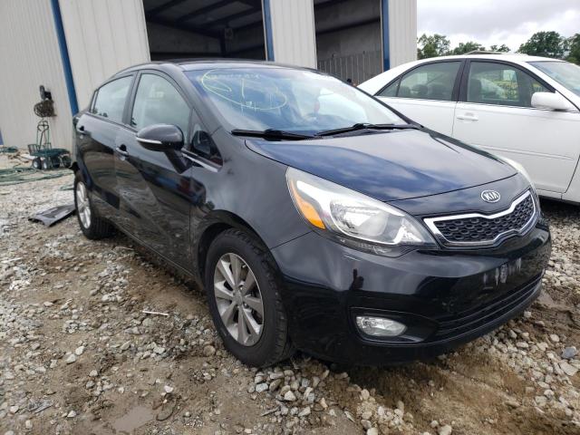 KIA RIO EX 2012 with VIN KNADN4A38C6077331 - Photo from auction